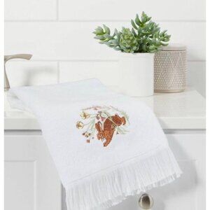 Target Threshold™ Spring Hand Towel White  3 Count Easter Spring Bunny Flowers